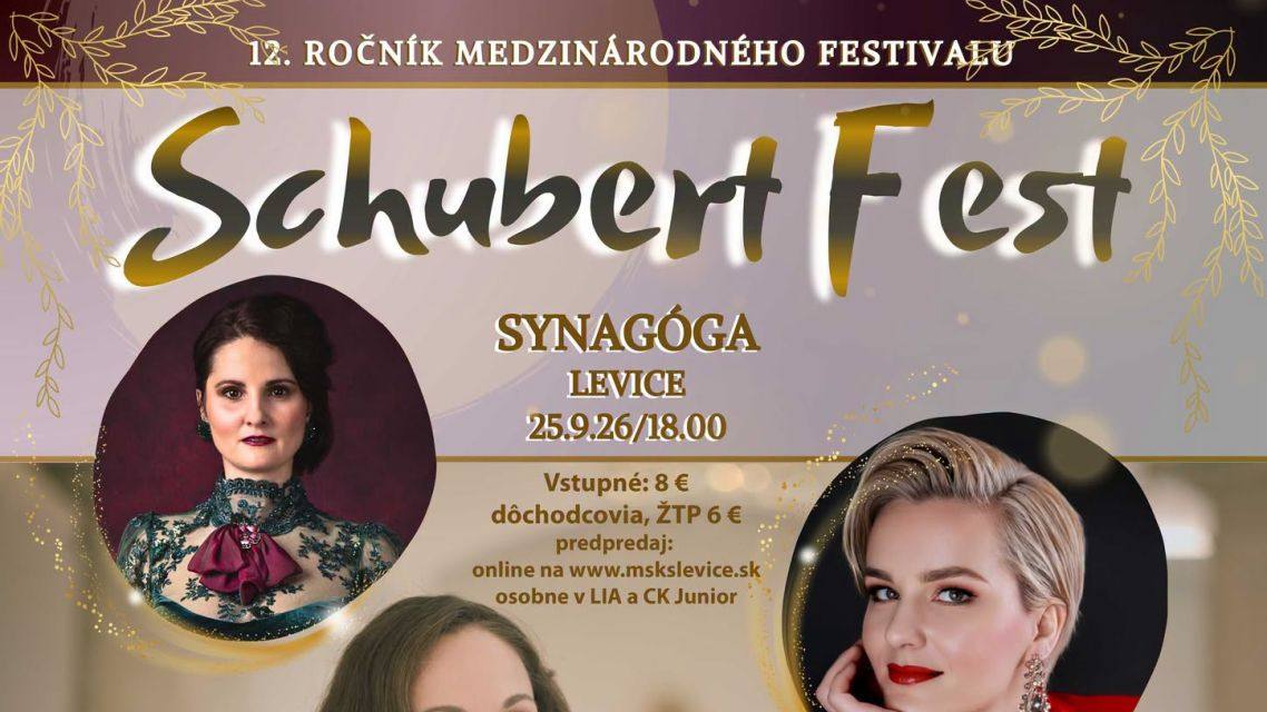 Plagát: Schubert fest