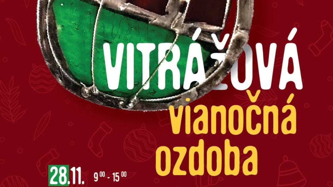 Plagát: Vitrážová vianočná ozdoba