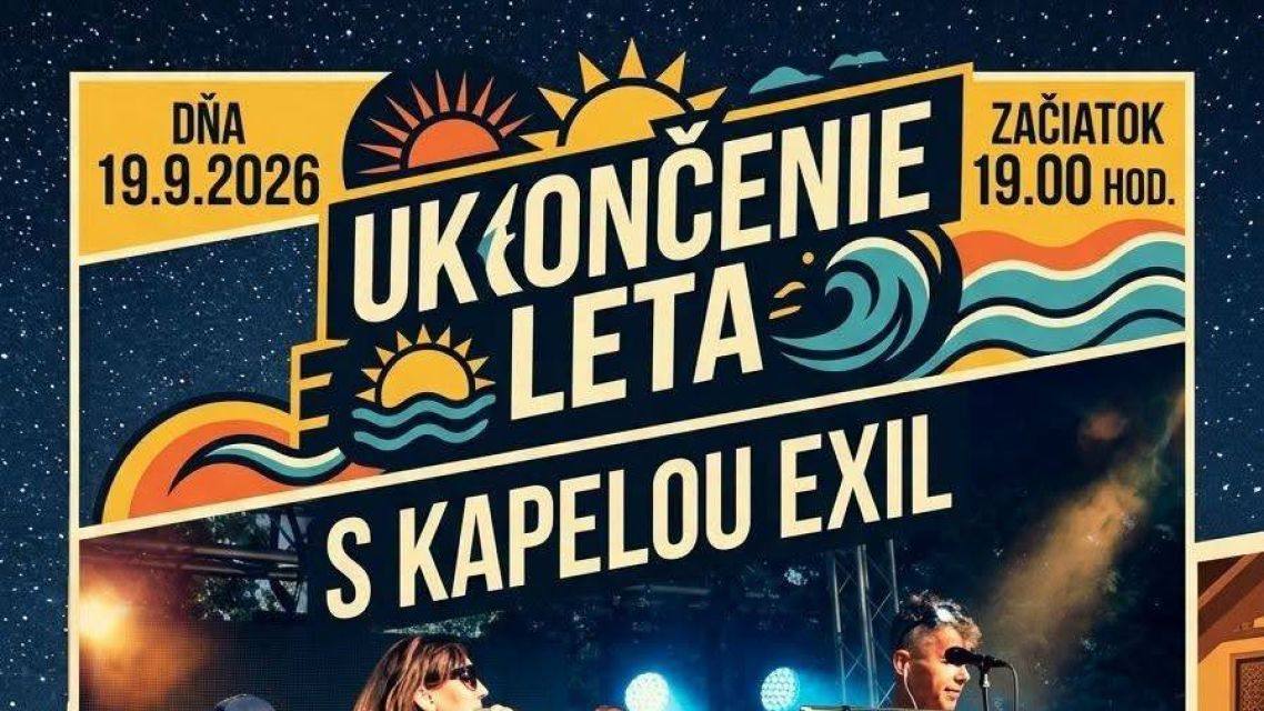 Plagát: Ukončenie leta - Starý Tekov