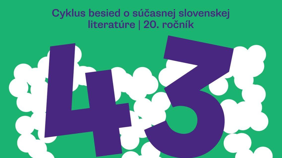 Plagát: Literárna beseda - Tomáš Hudák