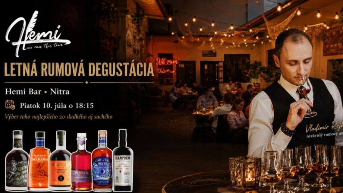 Letná rumová degustácia